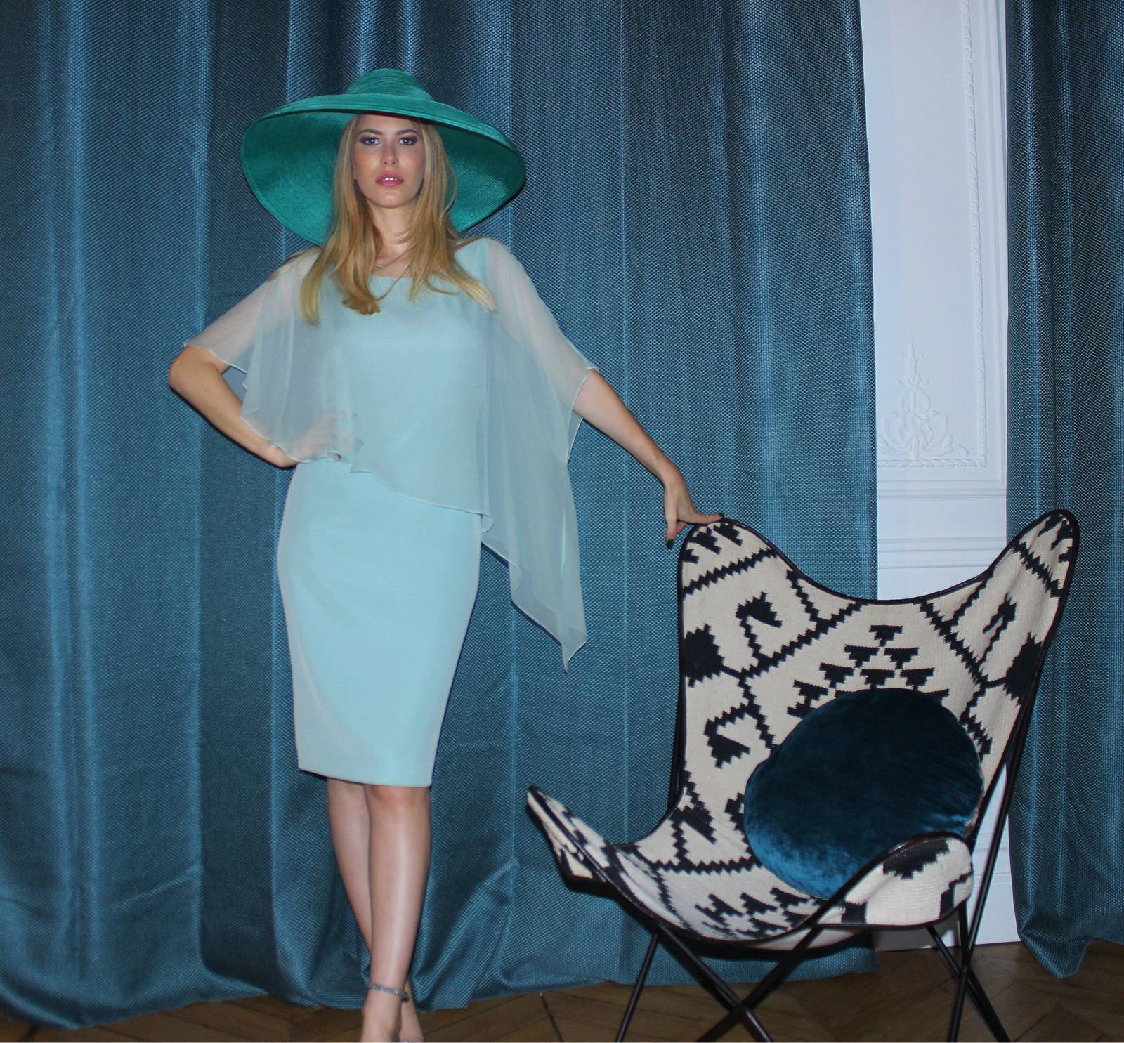 La robe Noli, de la collection Paule Vasseur à Bordeaux chez Croquelune