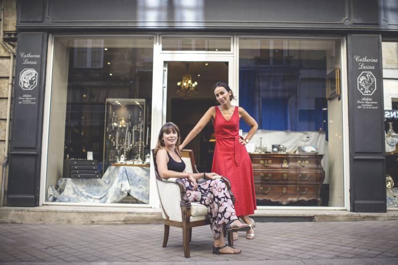 Galerie Lassus, magasin d'antiquité, Argenterie